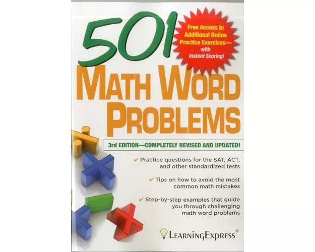 501 Math Word Problems (Revised, Updated)
