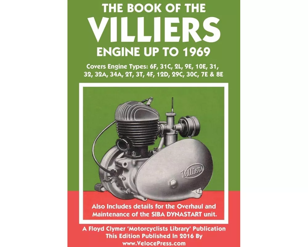 Book of the Villiers Engine Up to 1969