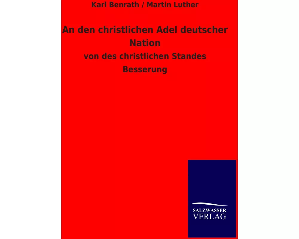 An den christlichen Adel deutscher Nation