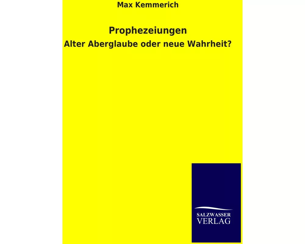 Prophezeiungen