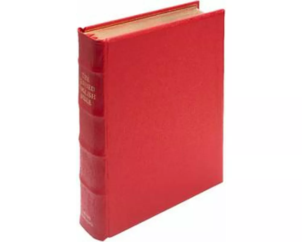REB Lectern Bible, Red Imitation Leather over Boards, RE932