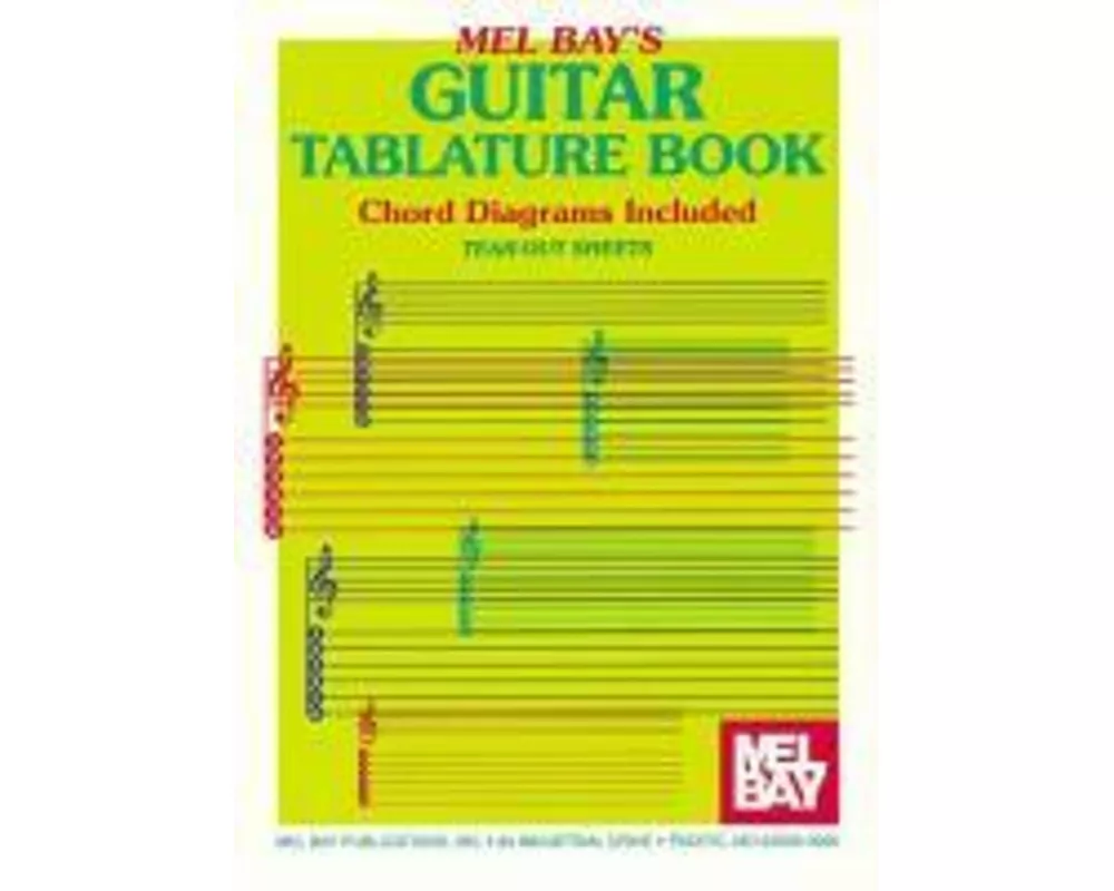 Guitar Tablature Book