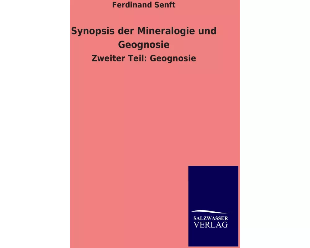 Synopsis der Mineralogie und Geognosie