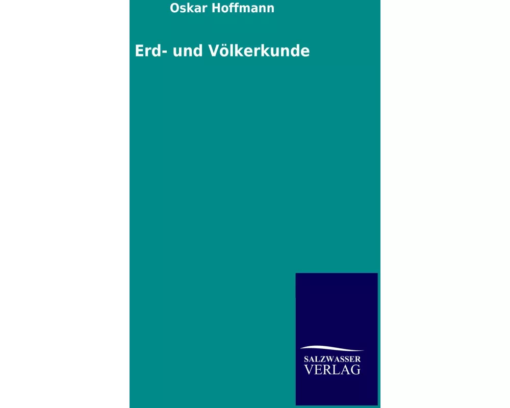 Erd- und Völkerkunde