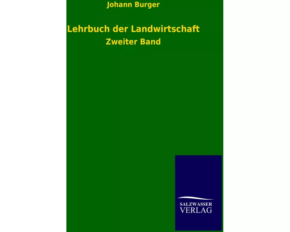 Lehrbuch der Landwirtschaft
