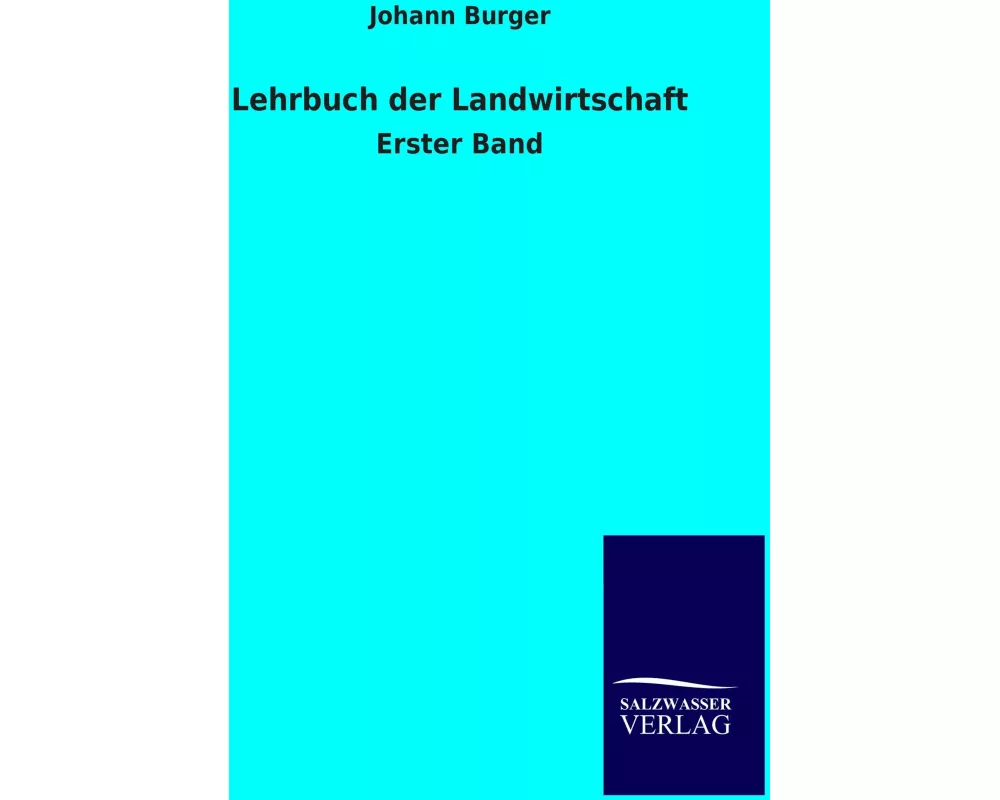 Lehrbuch der Landwirtschaft