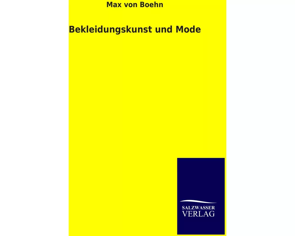 Bekleidungskunst und Mode