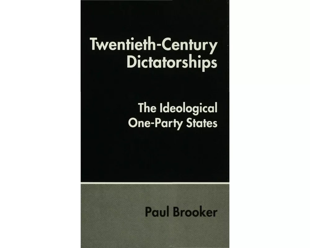 Twentieth Century Dictatorships