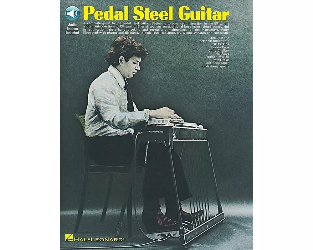 Pedal Steel Guitar Instructional Book with Online Audio Learn E9 and C6 Tuning Beginner to Advanced Techniques