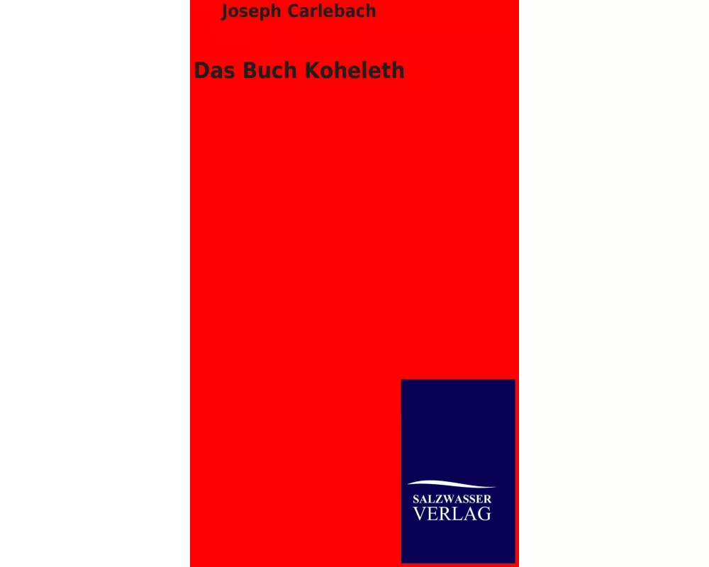 Das Buch Koheleth