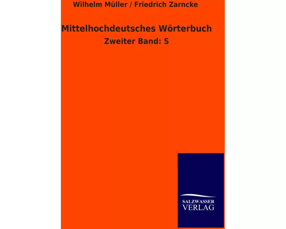 Mittelhochdeutsches Wörterbuch