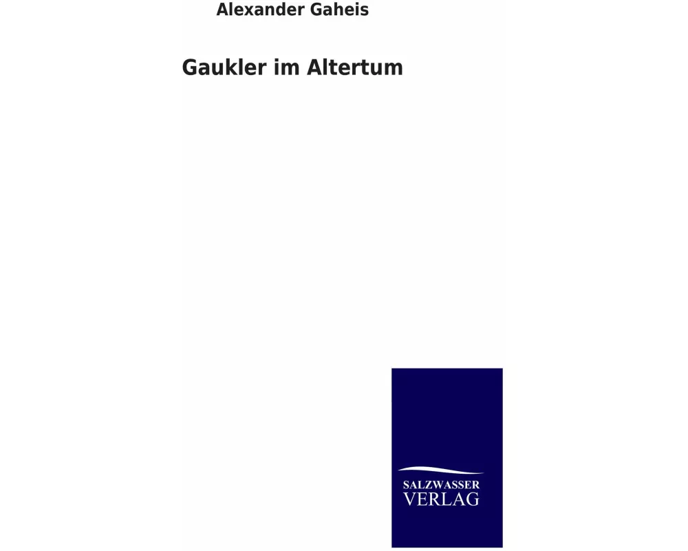 Gaukler im Altertum