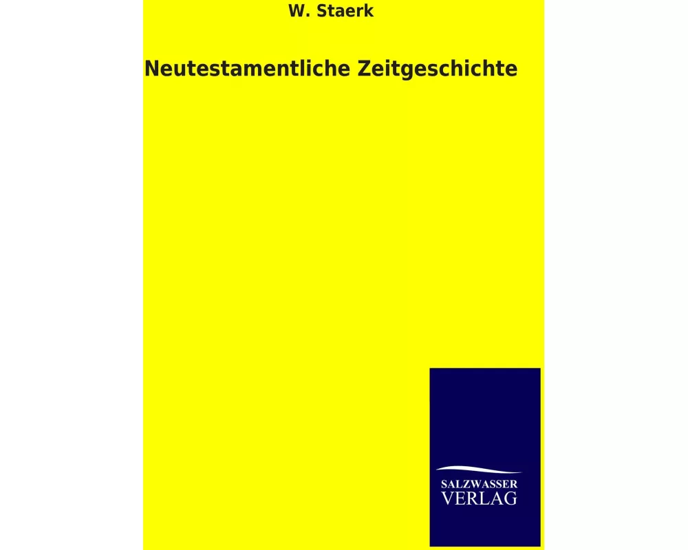 Neutestamentliche Zeitgeschichte
