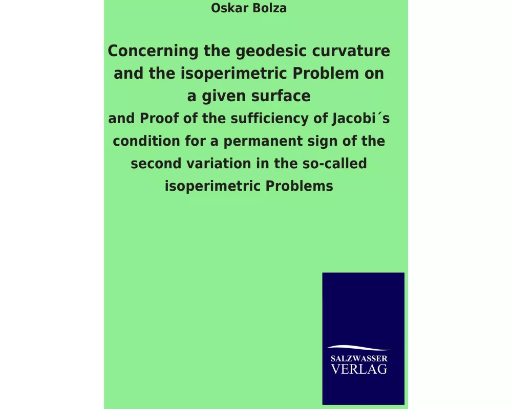 Concerning the geodesic curvature and the isoperimetric Problem on a given surface