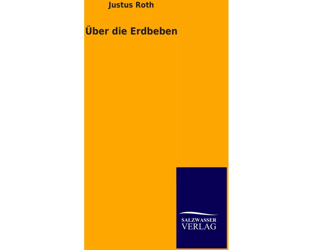 Über die Erdbeben