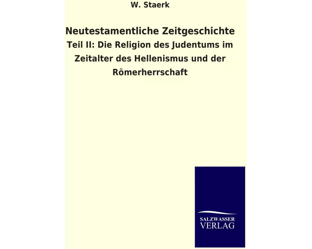 Neutestamentliche Zeitgeschichte