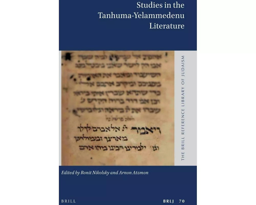 Studies in the Tanhuma-Yelammedenu Literature