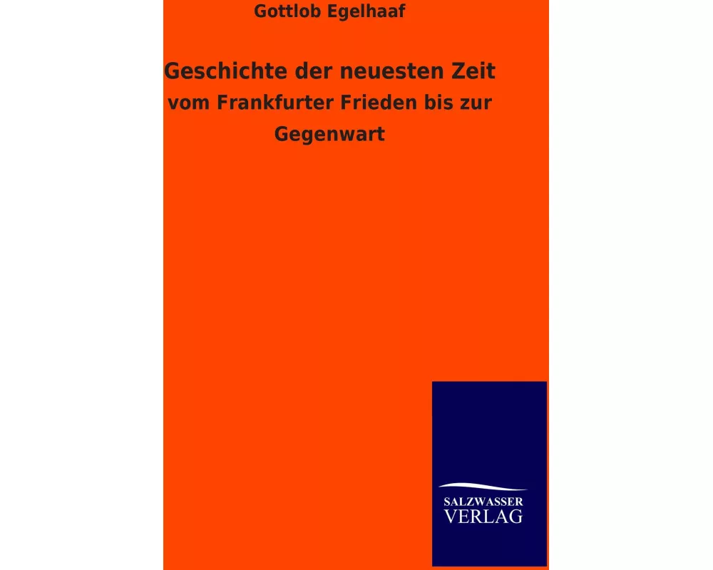 Geschichte der neuesten Zeit