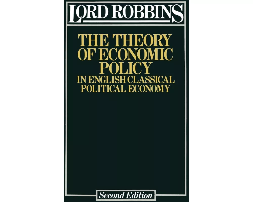 The Theory of Economic Policy