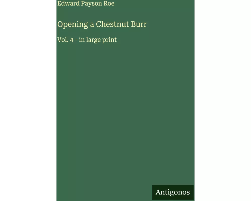 Opening a Chestnut Burr