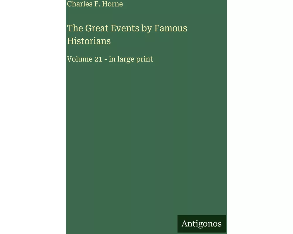 The Great Events by Famous Historians