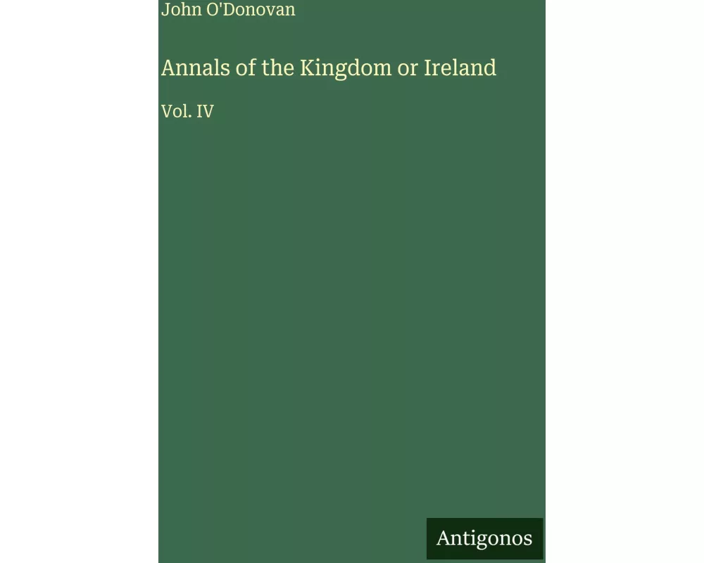 Annals of the Kingdom or Ireland