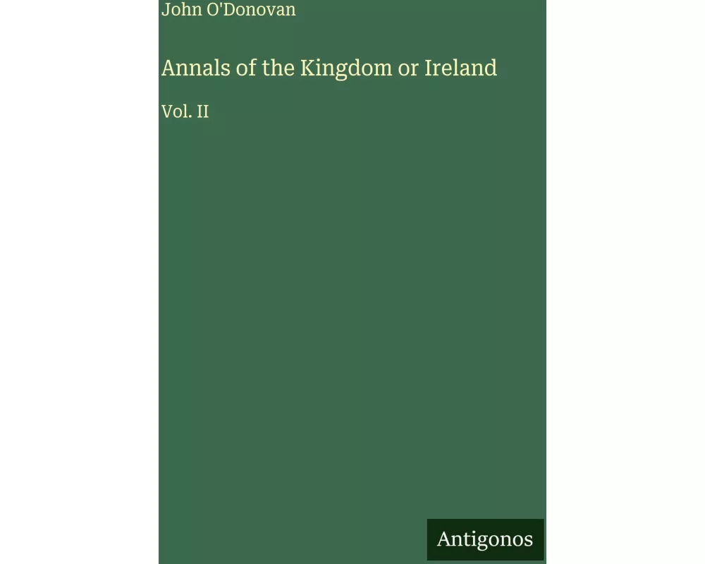 Annals of the Kingdom or Ireland