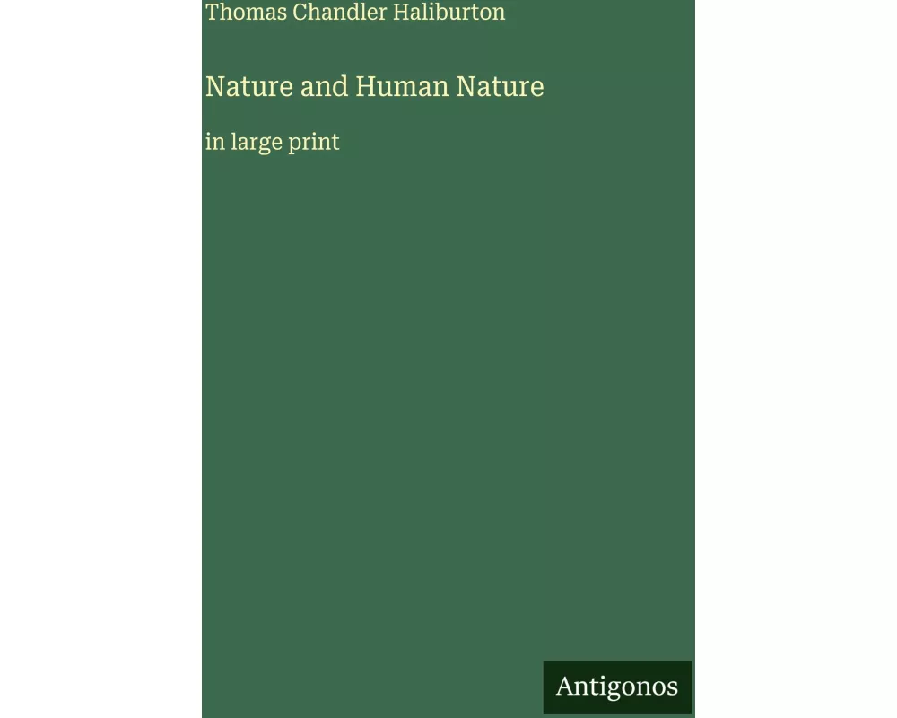 Nature and Human Nature
