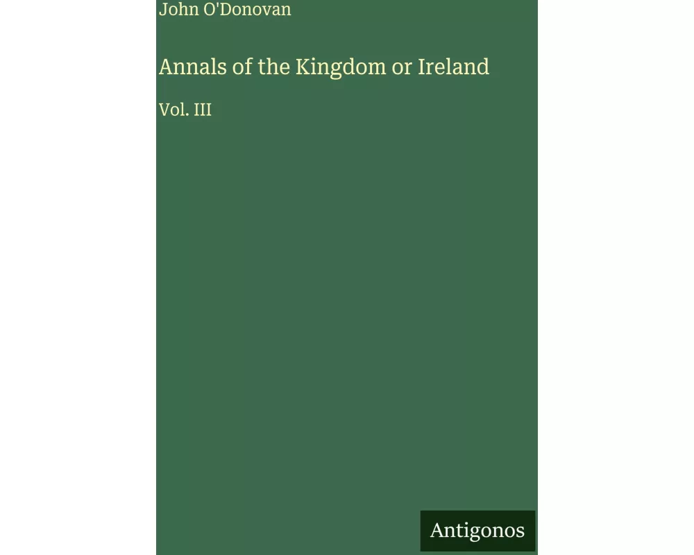 Annals of the Kingdom or Ireland