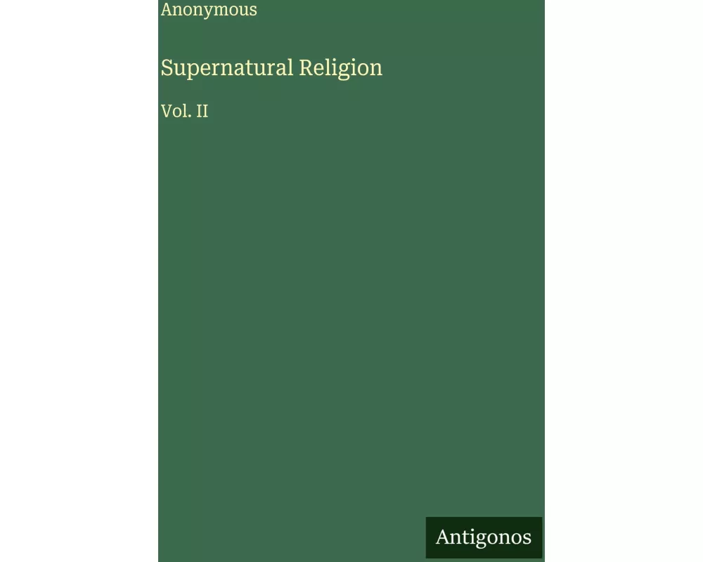 Supernatural Religion