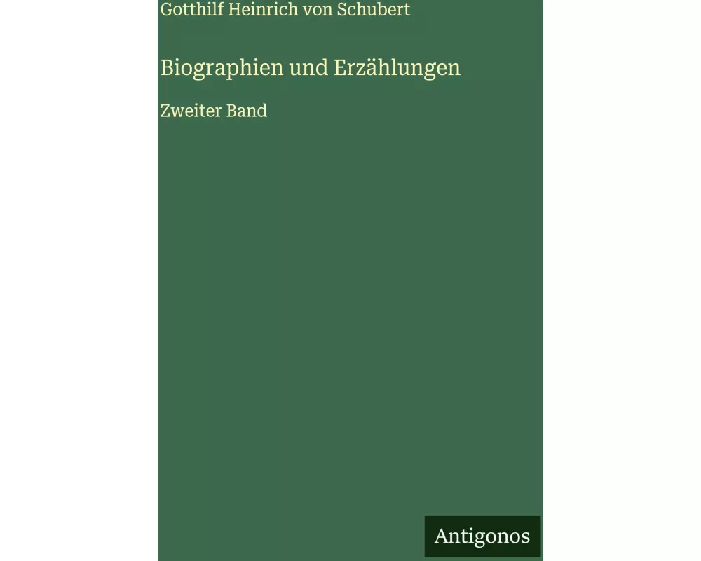 Biographien und Erzählungen