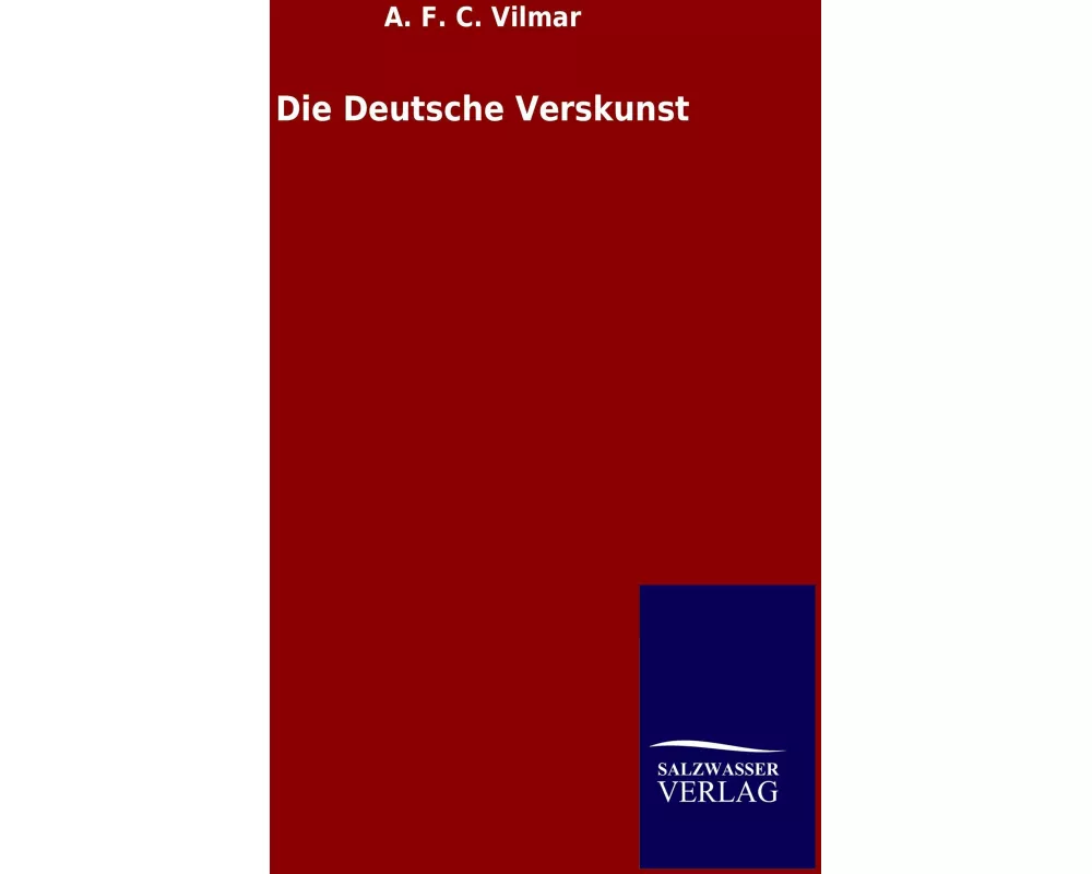 Die Deutsche Verskunst