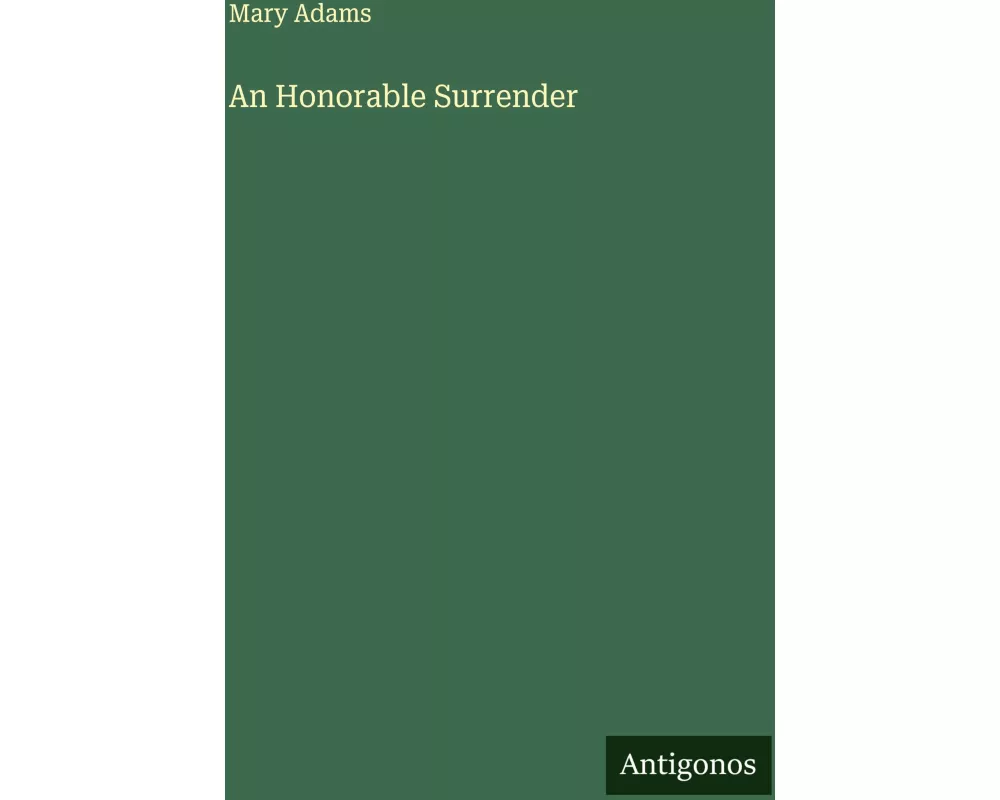 An Honorable Surrender