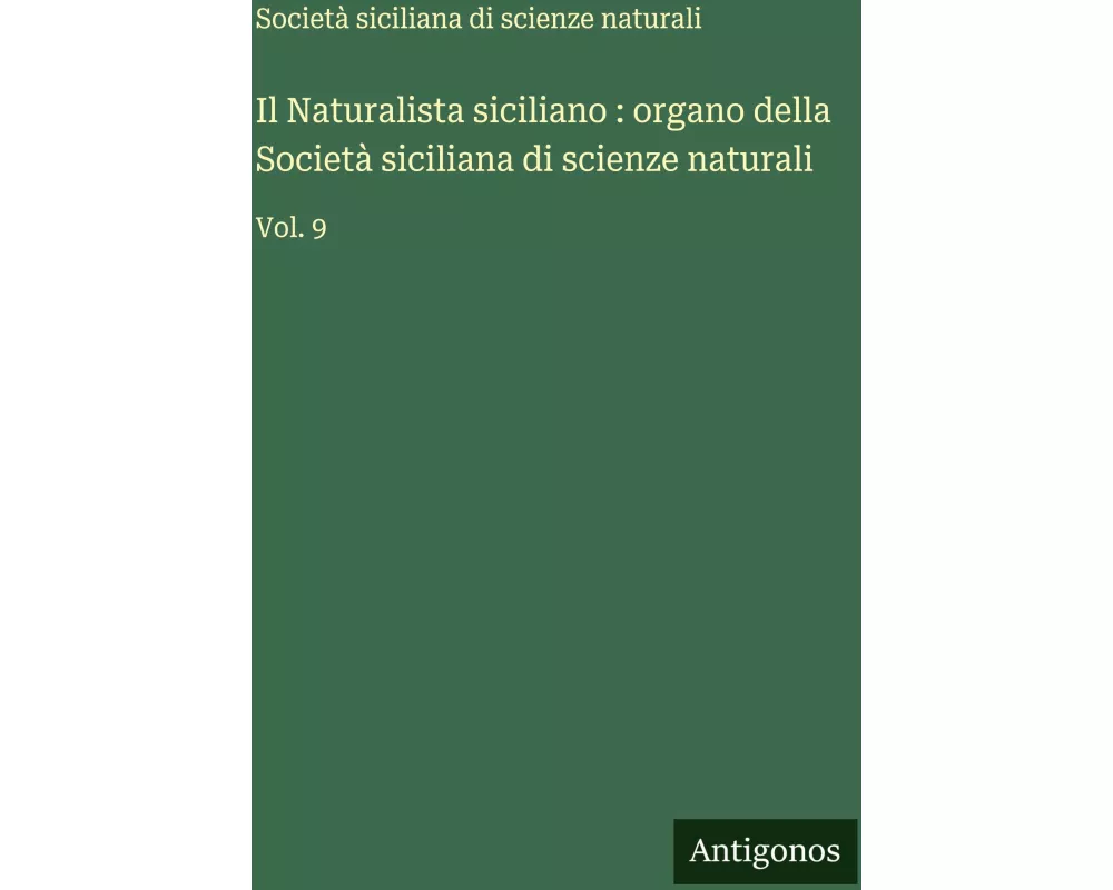 Il Naturalista siciliano : organo della Società siciliana di scienze naturali