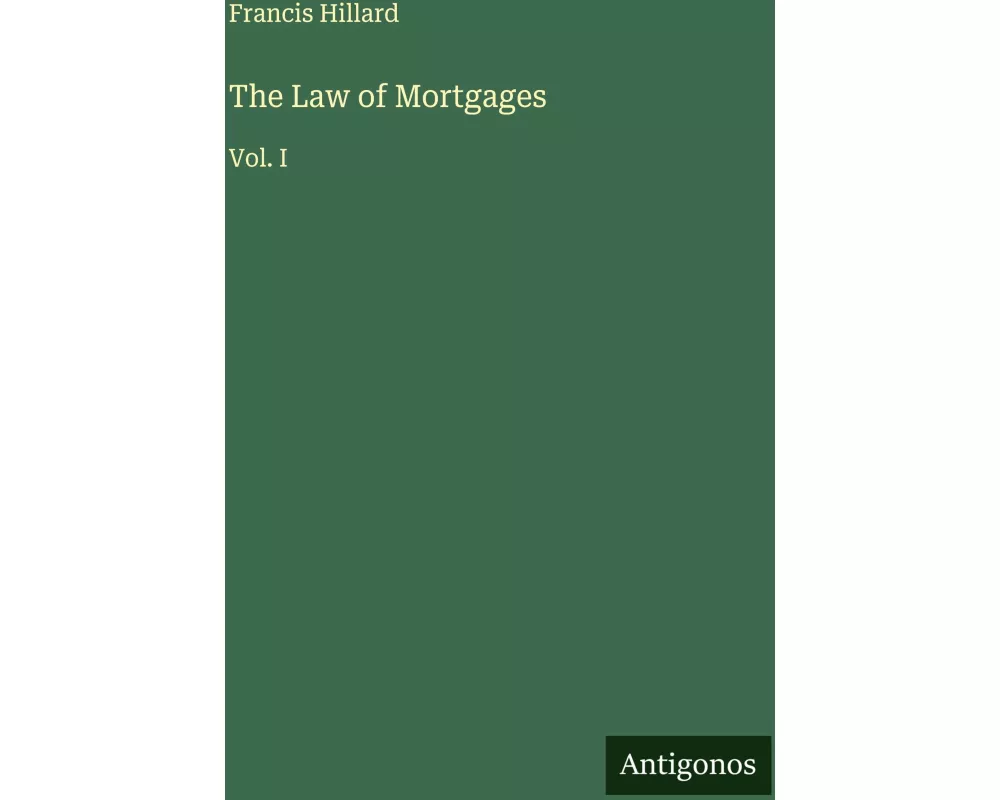 The Law of Mortgages