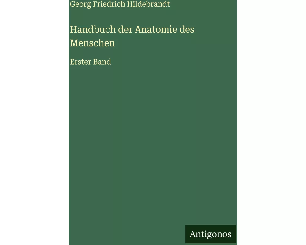 Handbuch der Anatomie des Menschen
