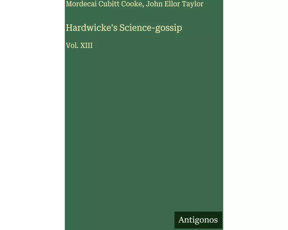 Hardwicke's Science-gossip