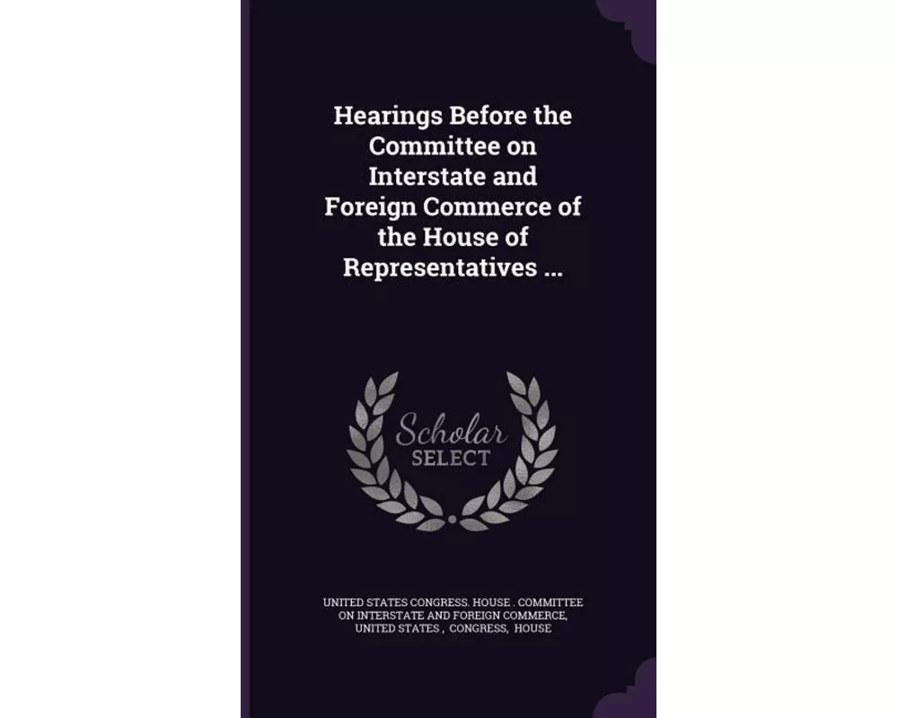 Hearings Before The Committee