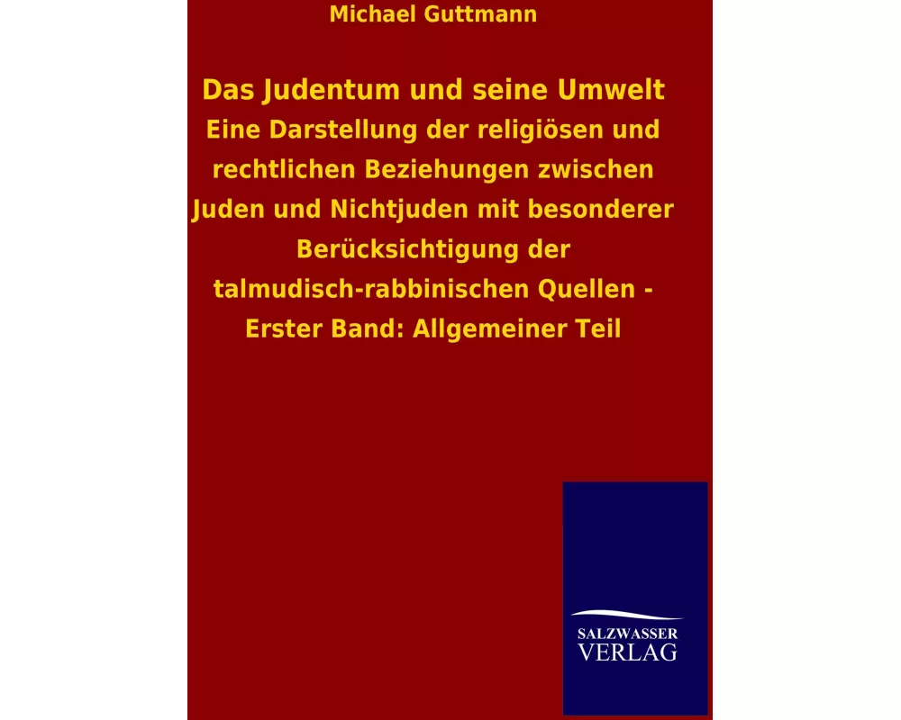 Das Judentum und seine Umwelt