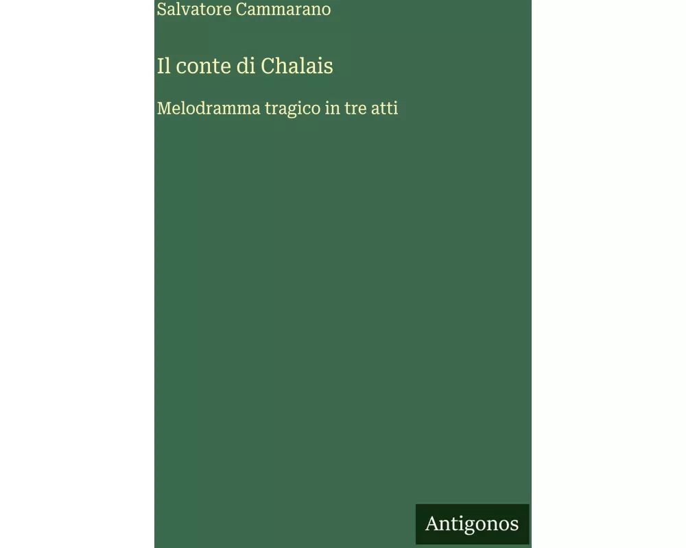 Il conte di Chalais