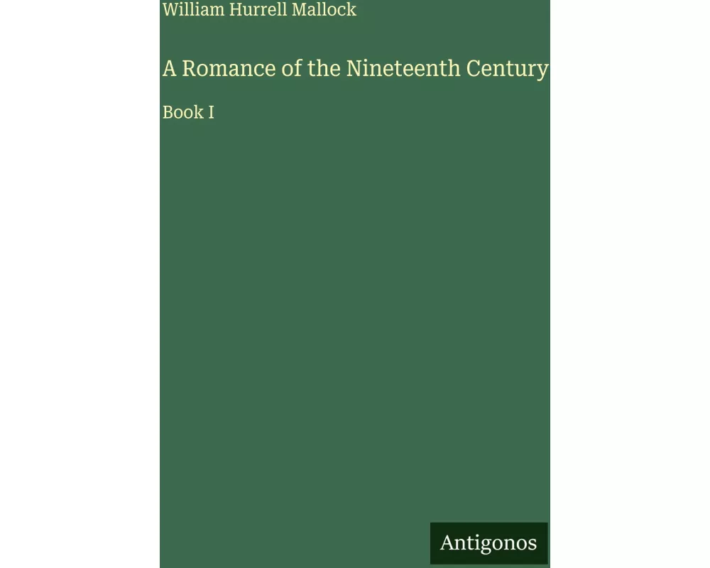 A Romance of the Nineteenth Century
