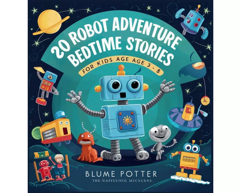 20 Robot Adventure Bedtime Stories For Kids Age 3 - 8
