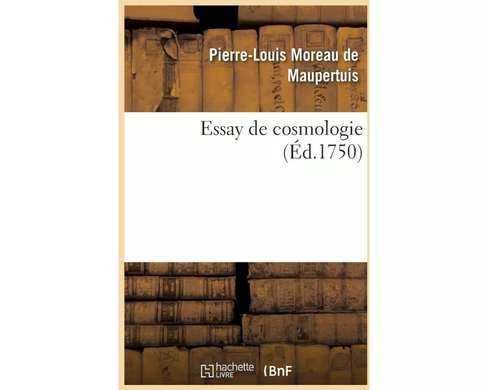 Essay de cosmologie