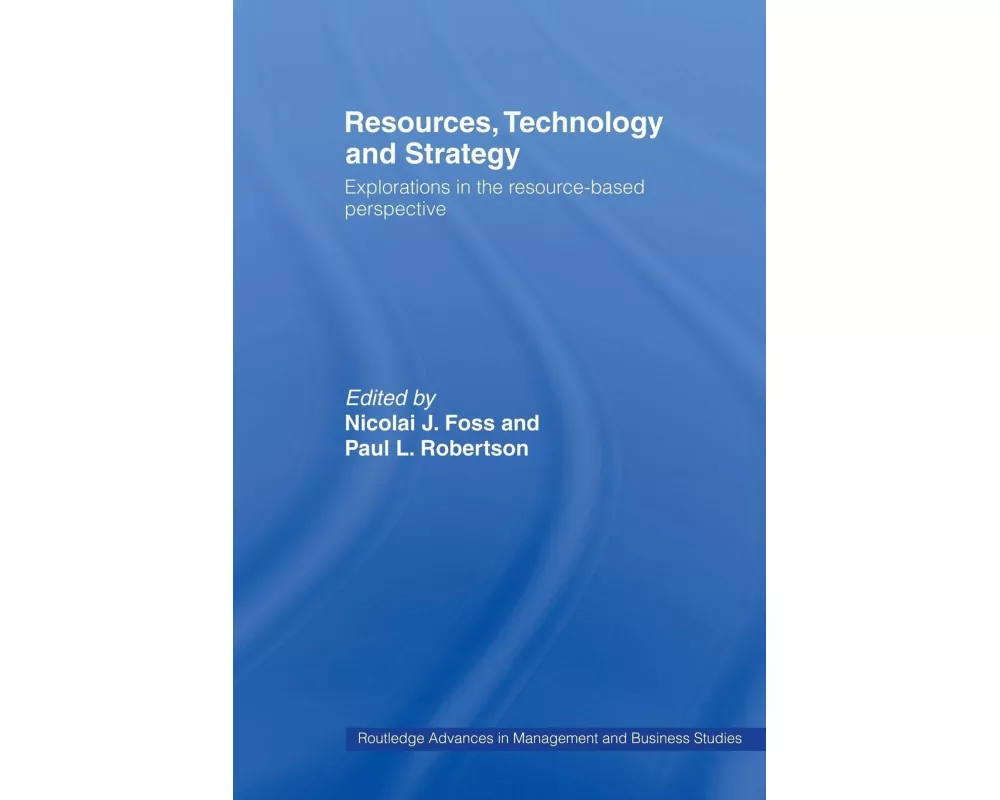 Resources, Technology and Strategy