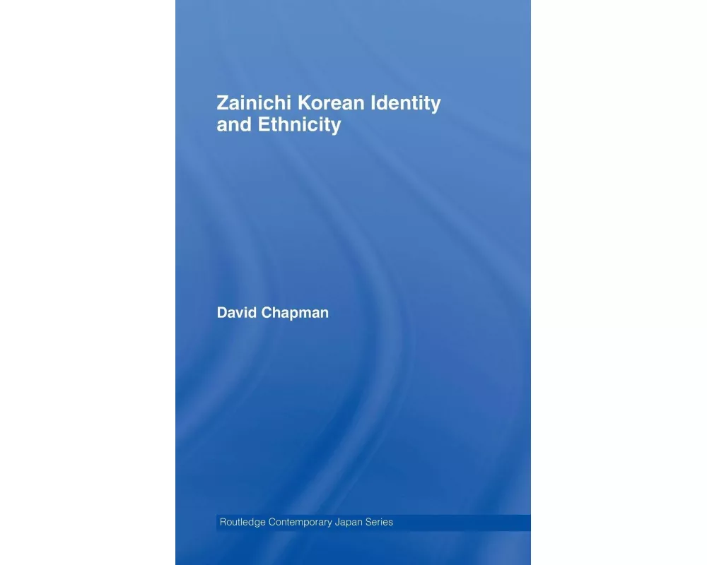 Zainichi Korean Identity and Ethnicity