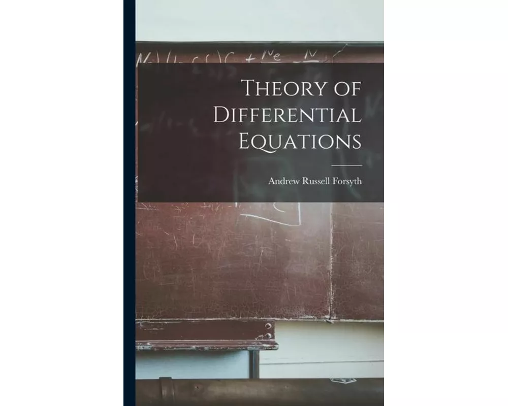 Theory of Differential Equations
