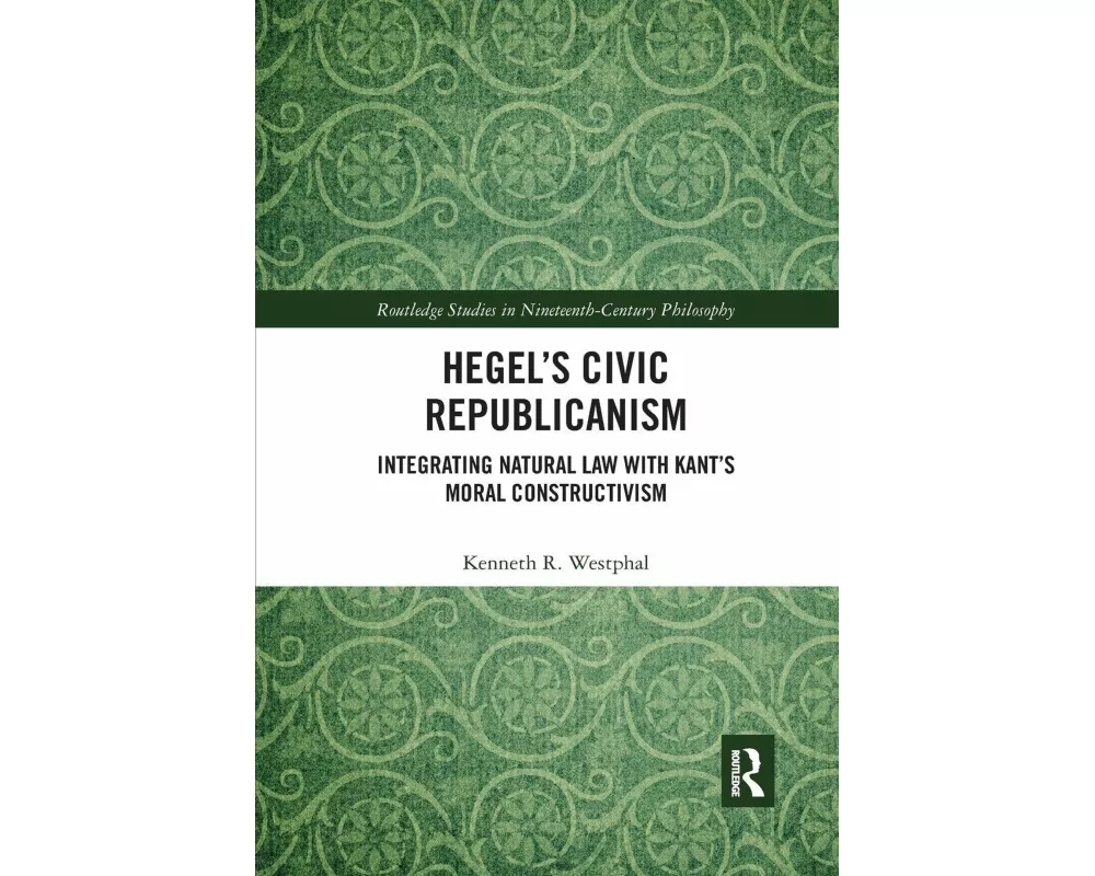 Hegel’s Civic Republicanism