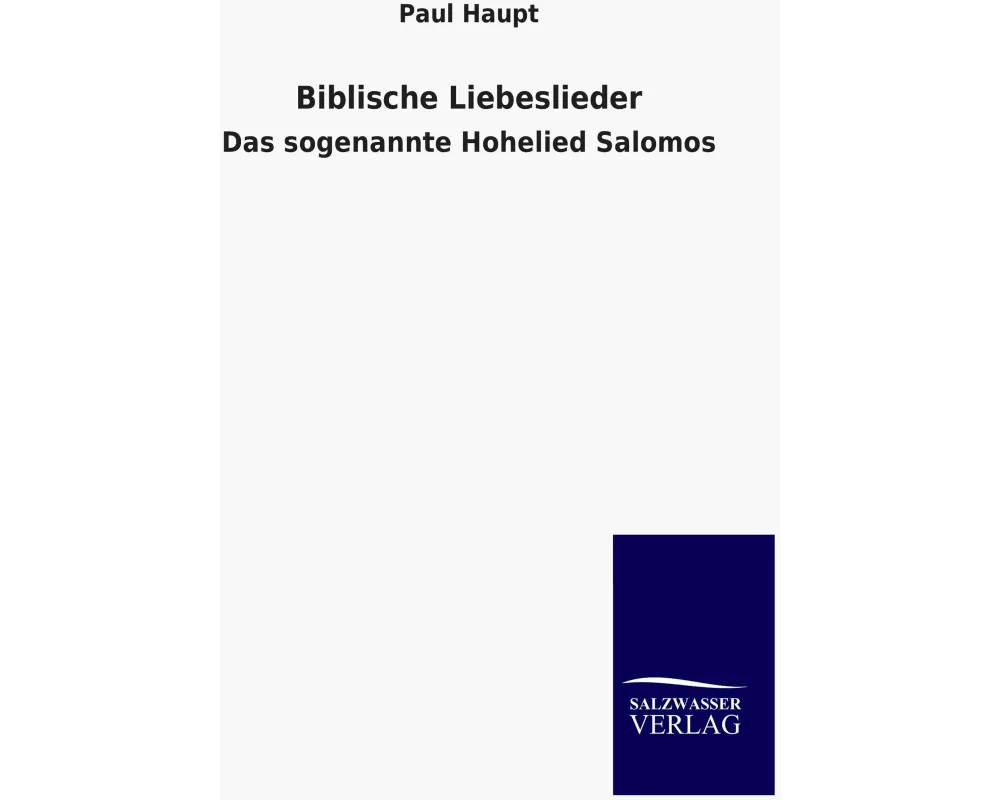 Biblische Liebeslieder