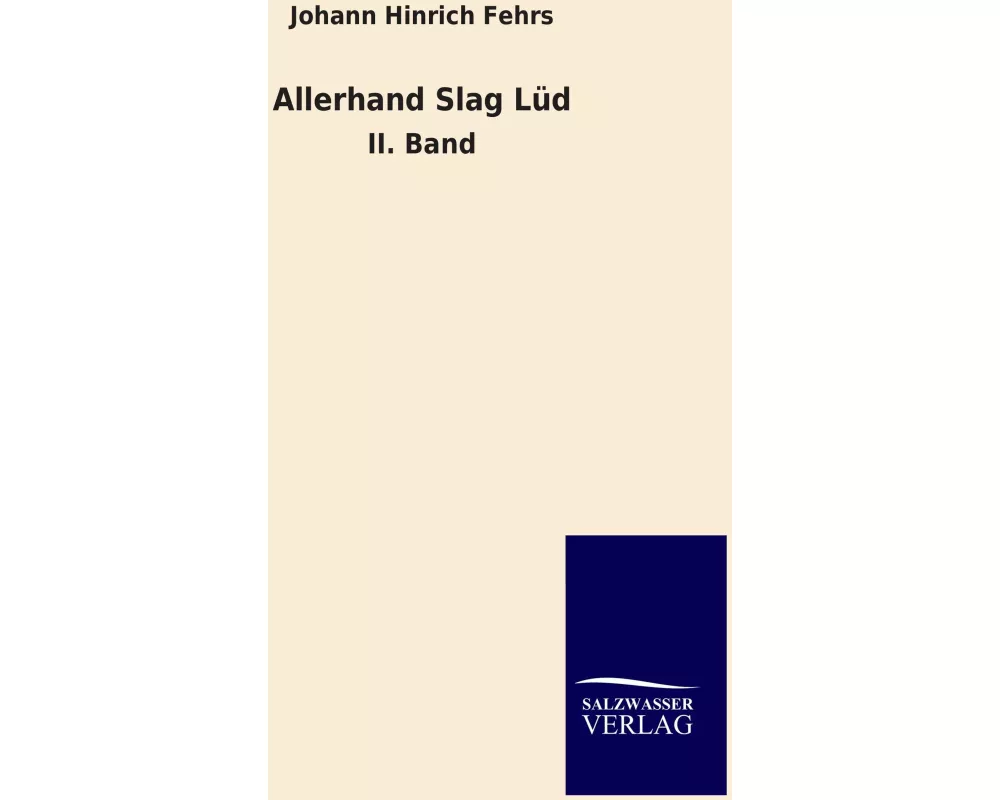 Allerhand Slag Lüd