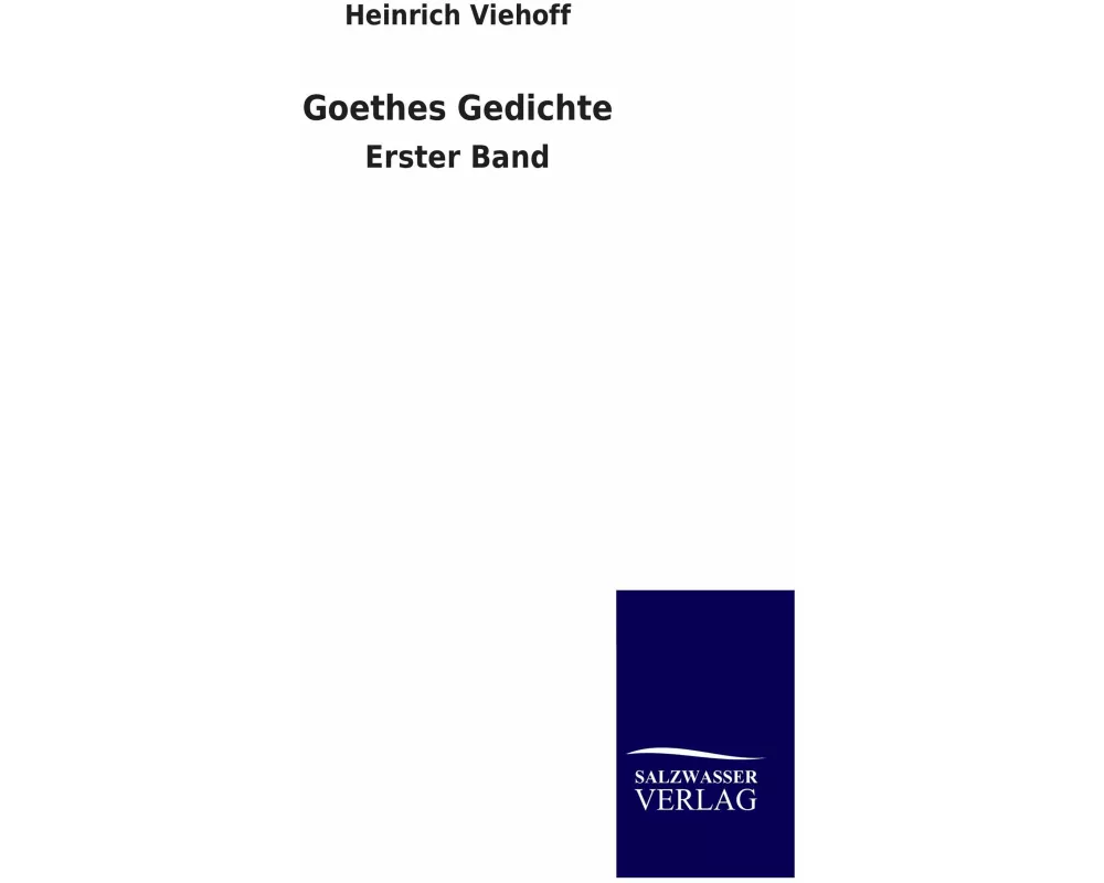 Goethes Gedichte